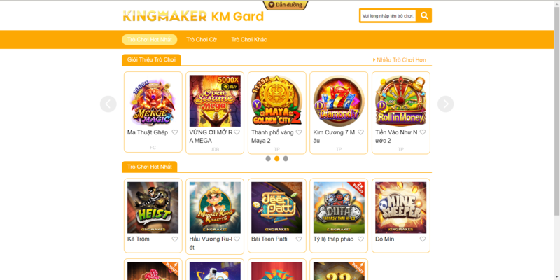 Game bài KM KUBET là một sảnh game vô cùng hấp dẫn