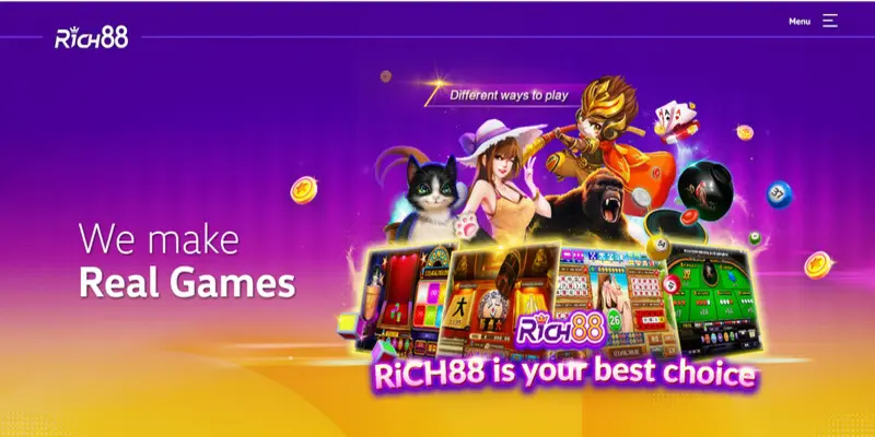 Game bài RICH88 KUBET cuốn hút, hấp dẫn người chơi