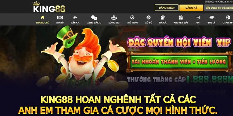 KUBET hoan nghênh tất cả các anh em tham gia cá cược mọi hình thức. 