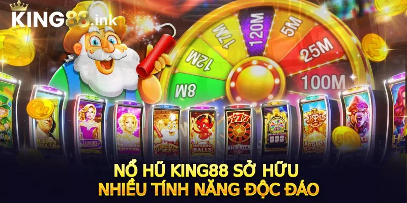 Nổ hũ KUBET sở hữu nhiều tính năng độc đáo